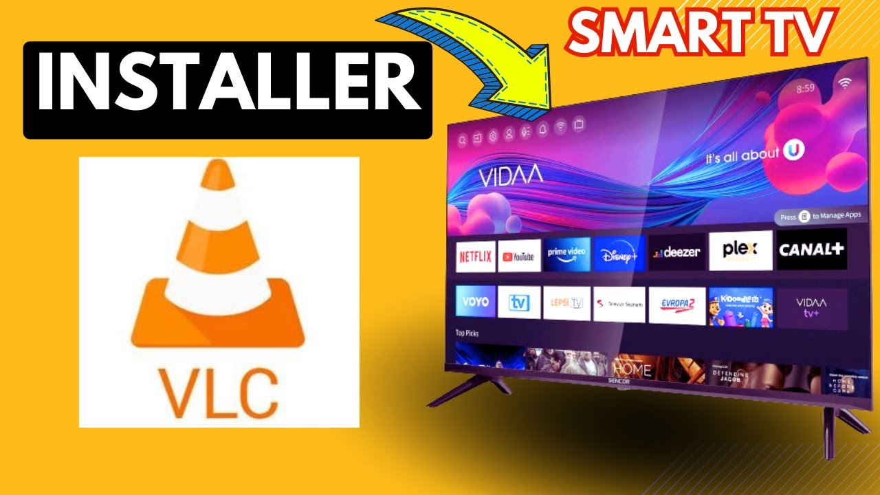 Comment Installer VLC Sur Smart TV Lg, Samsung, Philip - YouTube