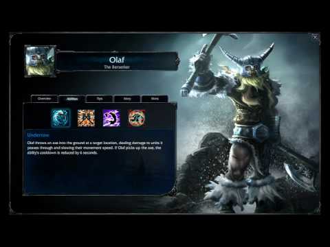 League of Legends: Olaf Champion Spotlight