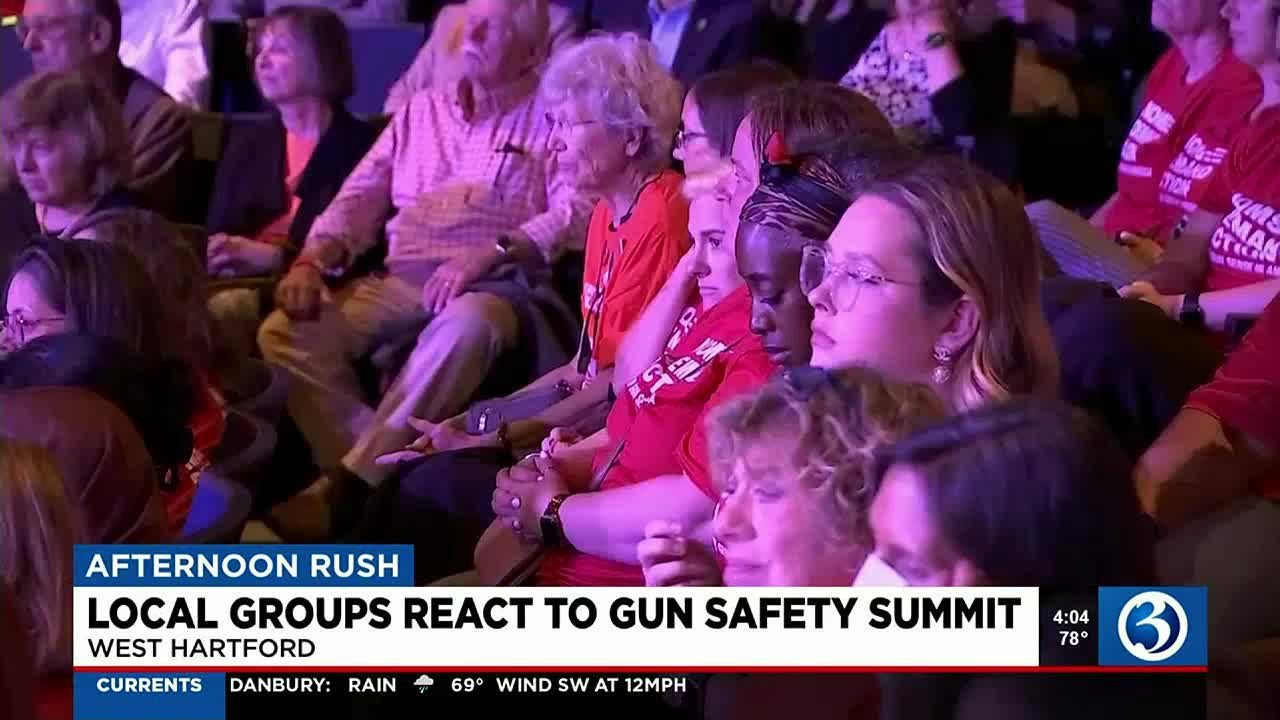 Local groups react to gun safety summit YouTube