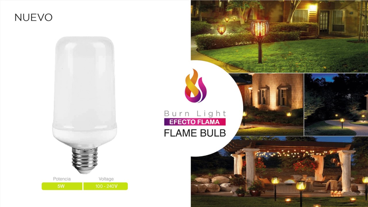 LED Flame bulb E27