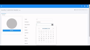 Creating Loyalty Customer Master in StackFX ERP