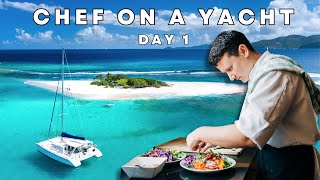Day 1: Yacht Chef in the BVI ⛵️