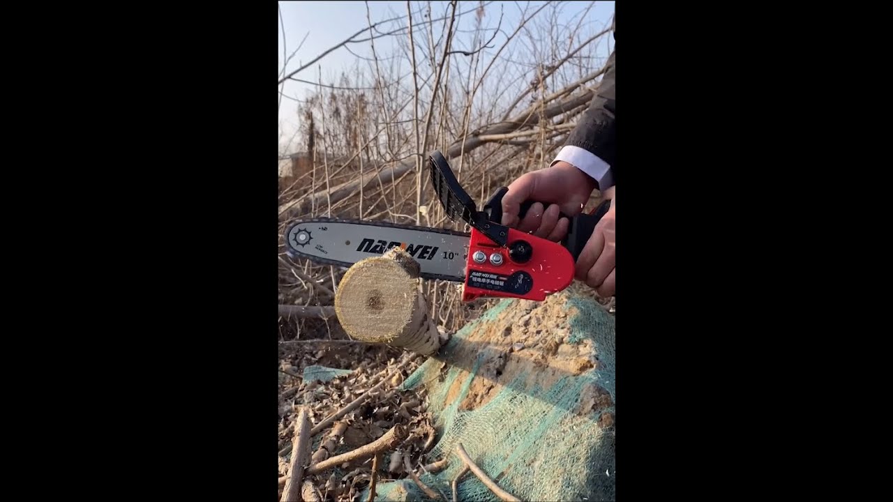 NANWEI Brushless Chainsaw 10 inch electric cordless 21V motor high power garden tool