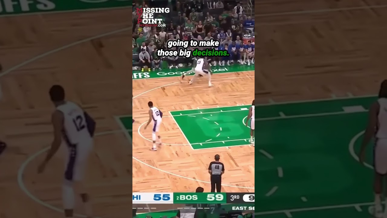 Who’s the leader for the C’s now that Marcus Smart is gone? It’s now or never for Jayson Tatum ￼