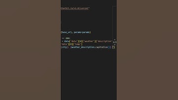 Command Line Weather App in Python #coding #programming #python #shorts