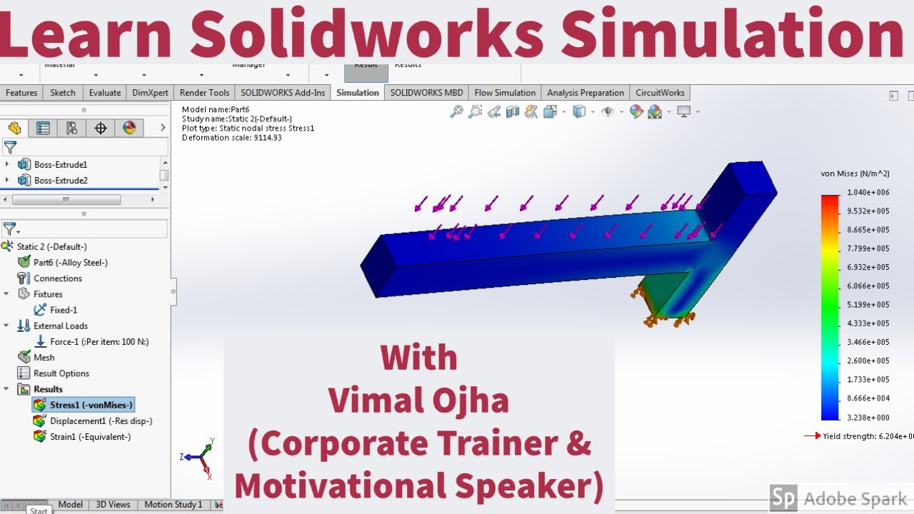 solidworks simulation tutorial pdf free download