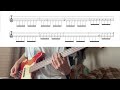 back number - あやしいひかり ベース弾いてみた TABあり