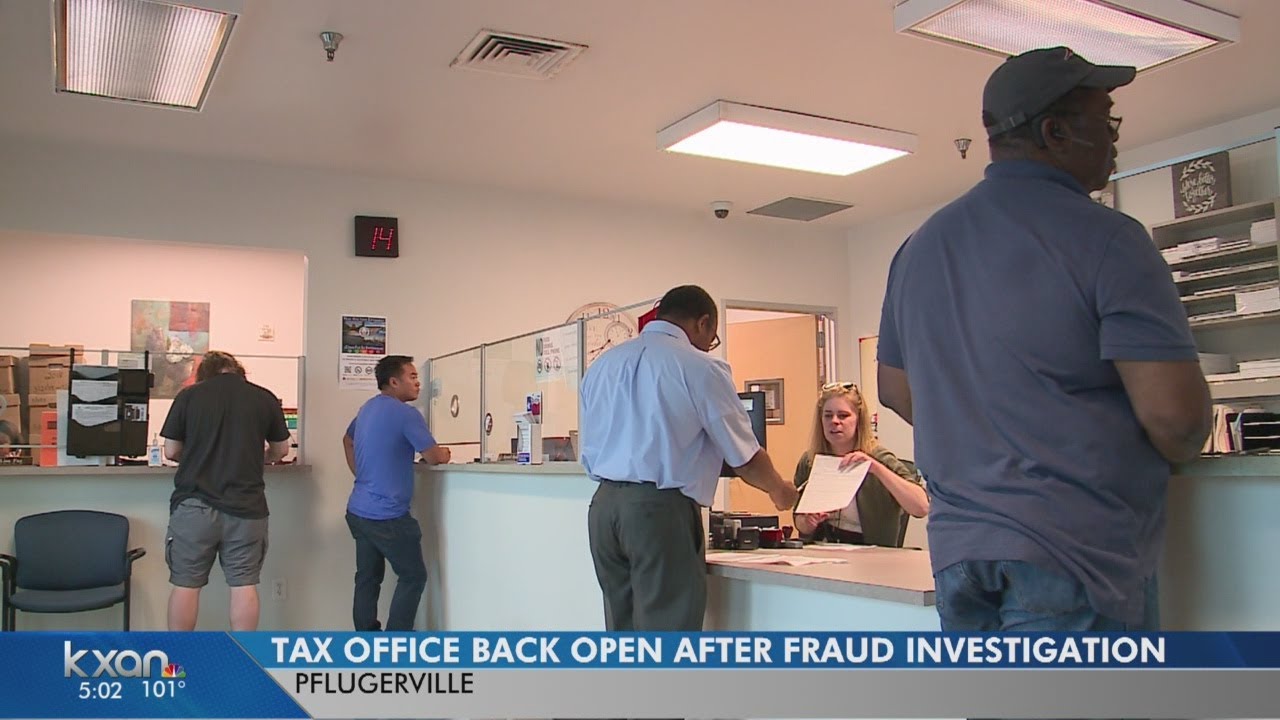 Pflugerville tax office reopens after being closed for months during