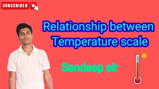 Relation between temperature scale