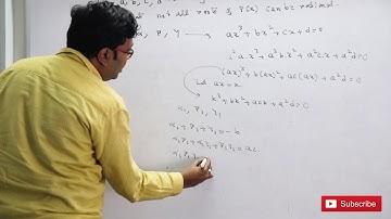 ISI CMI competitive preparation - Application of VIETA