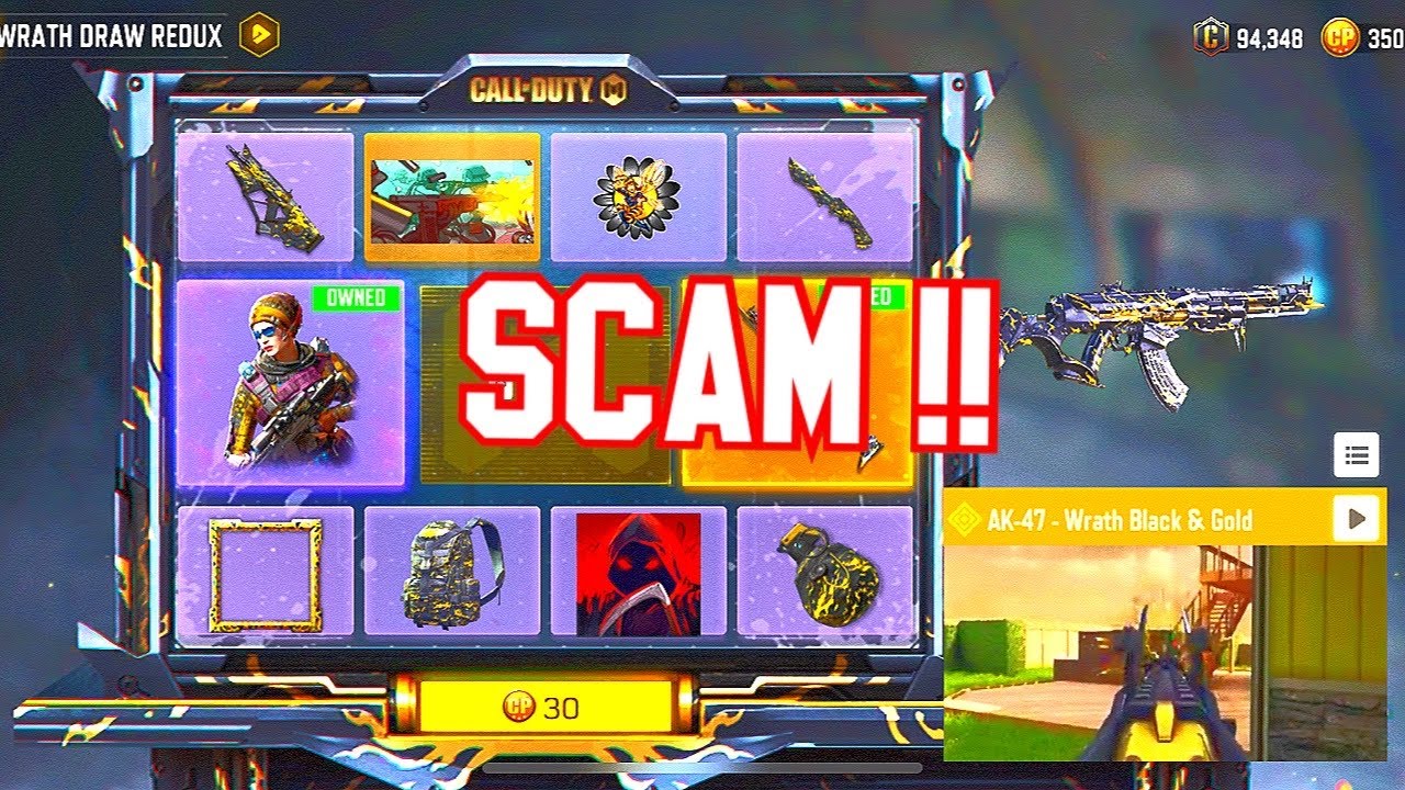 Wrath Lucky Draw Opening Call Of Duty Mobile