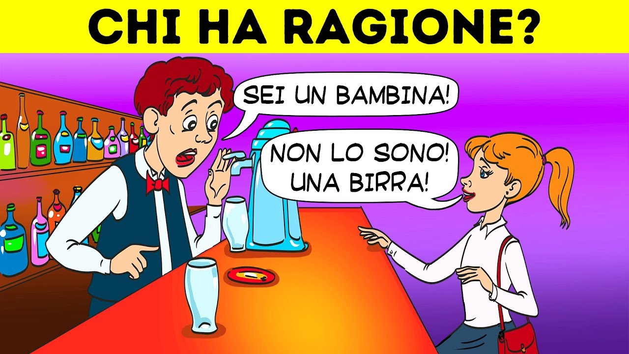 Allena La Tua Logica Con Questi 16 Brevi Indovinelli Per Bambini Youtube