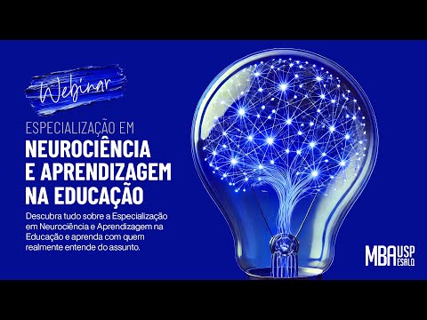Webinar da Especialização em Neurociência e Aprendizagem na Educação