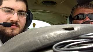 Moments before the forced landing with my Cessna 177B Cardinal