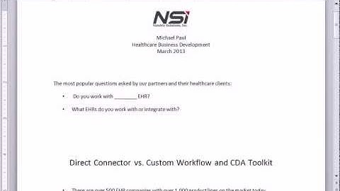 Can you scan into my EHR system with NSi AutoStore?