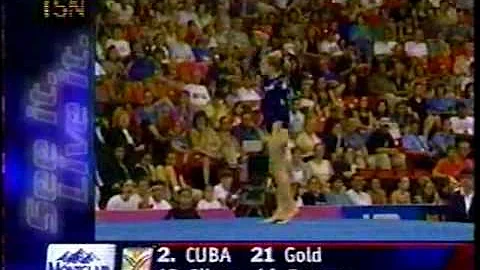 Michelle Conway - 1999 Pan Ams Event Finals Floor ...