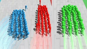 CROWD RUNNERS ALL LEVELS #35 GAMEPLAY WALKTHROUGH PART 5