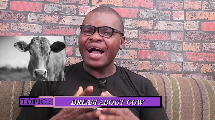 DREAMS ABOUT COWS - Evangelist Joshua Orekhie Dream Dictionary - DayDayNews