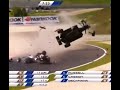 Worst open wheel crashes of all time  formula one indycar f3000  all single seaters