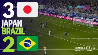 🔴LIVE : Japan vs Brazil | International Friendly Football Match 2025 | Full Match Streaming