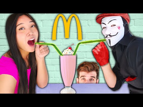I OPENED a McDONALD'S at My HOUSE! Hacker Blind Date at Home and How to Make Funny Food Hacks!
