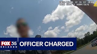 Orlando officer who fled traffic stop for speeding now formally charged