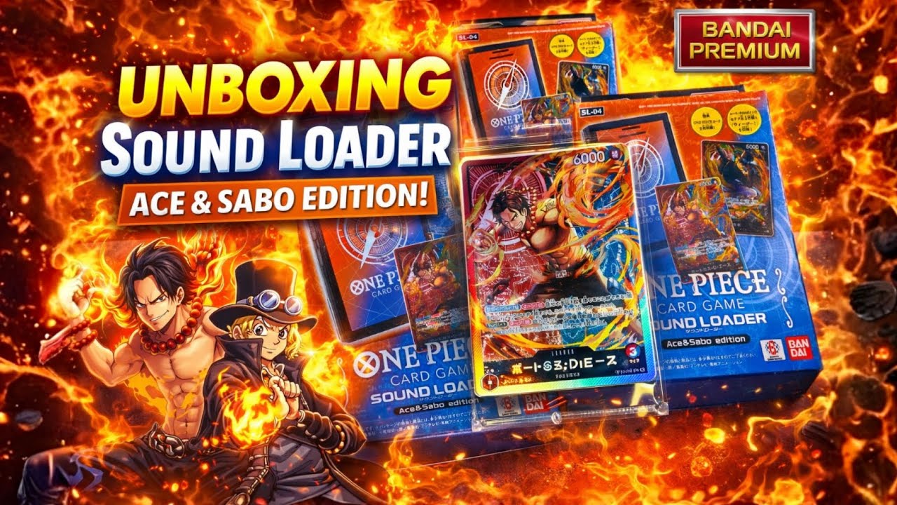 One Piece Card Game Sound Loader Ace & Sabo Edition 🔥 Premium