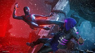 Miles Morales || Spider Man Vs Tinkerer Boss Fight Ultimate Difficulty 4K 60FPS