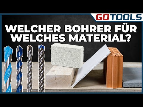 Video: Sind SDS-Bohrer universell?