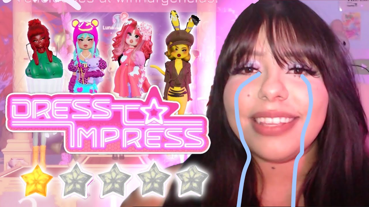 LUNA JUEGA DRESS TO IMPRESS (vuelve a ayunar..)😬