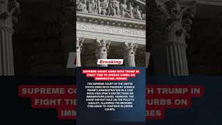 Trump Scores Win at the Supreme Court #breakingnews #worldnews #usnews #trump #immigration #politics