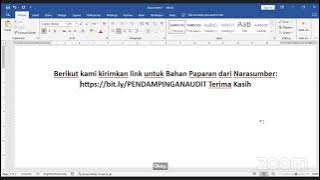 Pedampingan Pelaporan Audit Medis/Klinis 2023