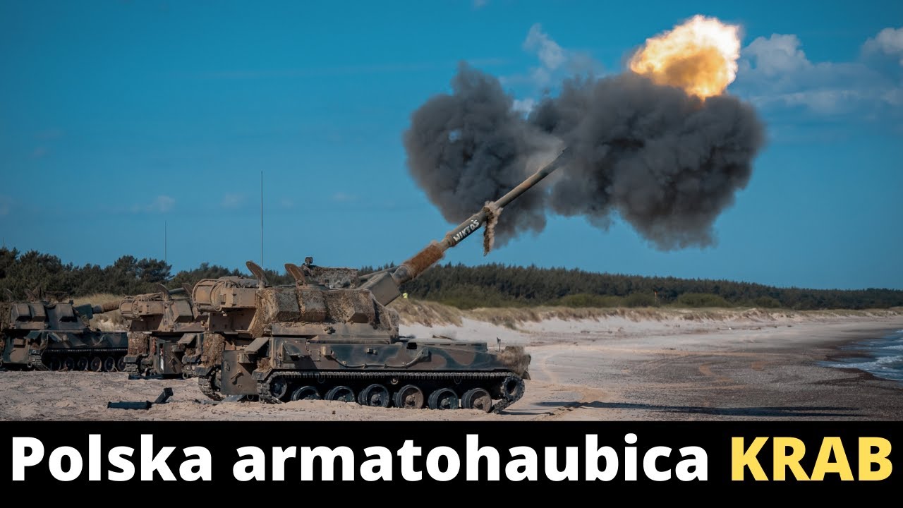 Polska armatohaubica  KRAB sprzedana na Ukrainę ! ( Historia i specyfika Kraba)