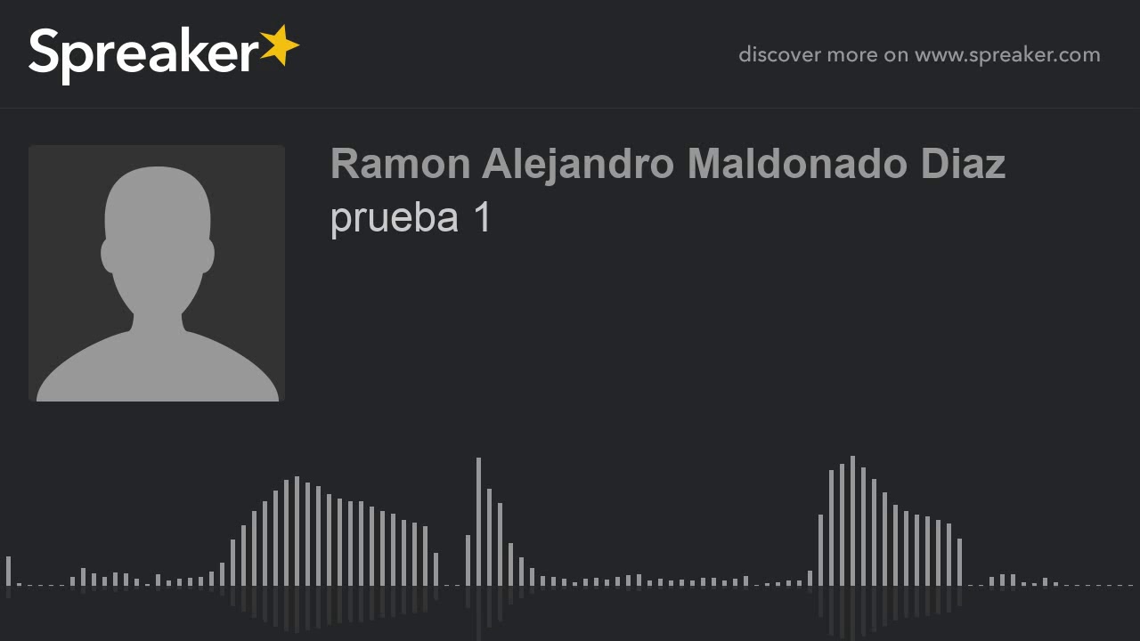 Portada de prueba 1 (made with Spreaker)