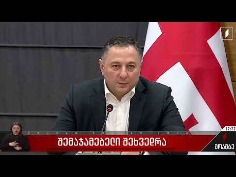 შემაჯამებელი შეხვედრა შსს-ში