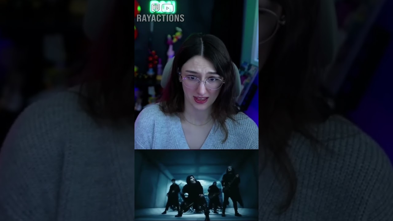 Motionless In White - Afraid of the Dark | #Reaction Short | #MIW #MusicReaction #Music #2026