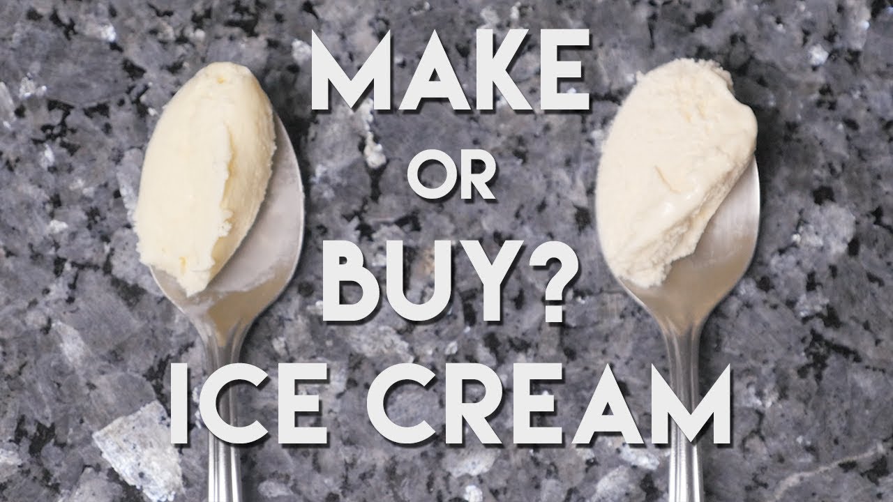 Is Homemade Ice Cream Worth It? DIY Food Tips YouTube