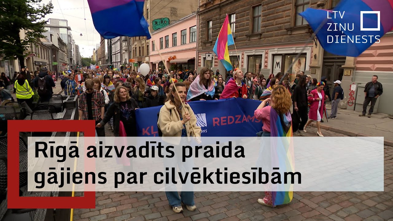 Praids Rīgā pulcē tūkstošus; iztiek bez incidentiem