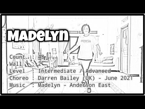 Dea Oktovina (DTA Indonesia) presents Madelyn line dance