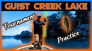Tournament Bass Club Fishing 2023, Practice Day