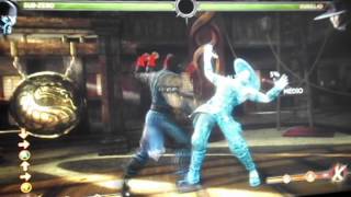 Mortal Kombat 9 Combo 53% Sub Zero MK9 - X-ray.