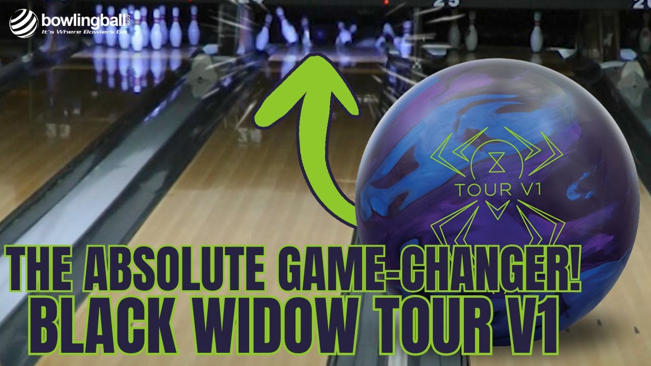 bowlingball.com Hammer Black Widow Tour V1 Bowling Ball Reaction Video ...