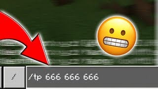 : Do Not Go To These Coordinates On The 666 Seed In Minecraft PE (Scary Coordinates)