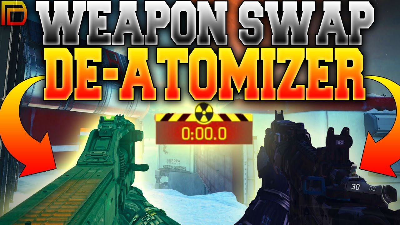 WEAPON SWAP "DE-ATOMIZER STRIKE" ON FROST! INFINITE WARFARE NUCLEAR (IW BETA)
