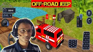 🚨 Police Stop Our Jeep || Off-road Prado Jeep Game - Level 1st & 2nd screenshot 2