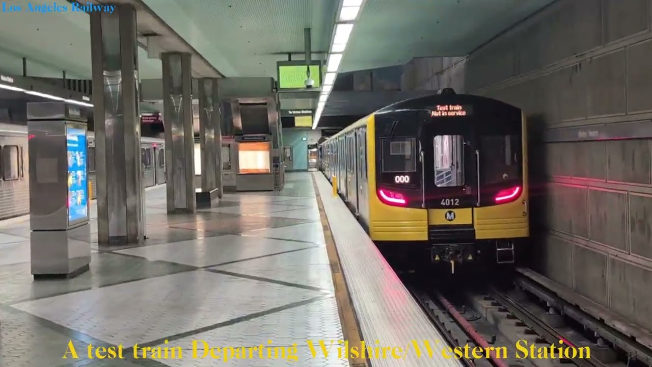 Metro is getting their trains ready for the Metro D line train Extension Project Section 1!