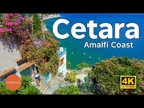 Cetara - Amalfi Coast's Most Authentic Village (4K Walking Tour)