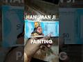 🚩 Hanuman ji painting #art #painting #shorts #hanumanji #uniqueart