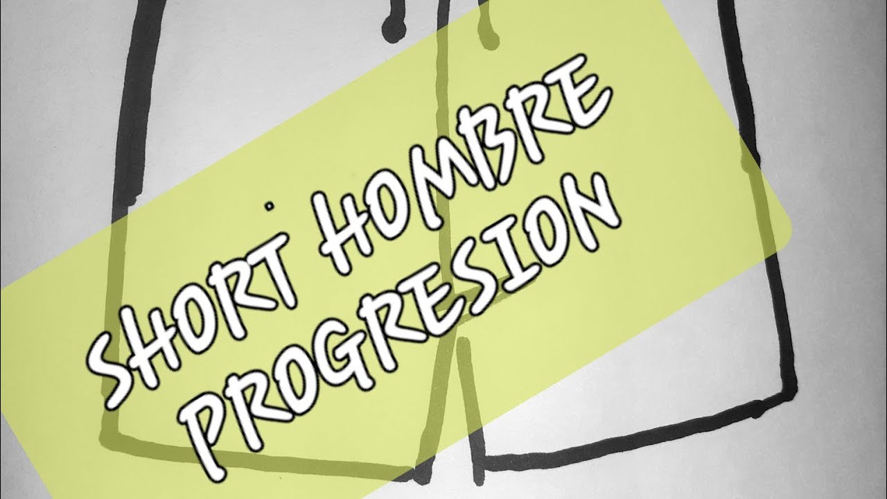 PROGRESION CRECIENTE DEL SHORT DE HOMBRE