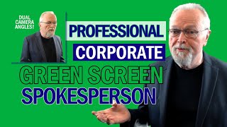 Famous Green screen DUAL CAMERA English Spokesperson Profile
